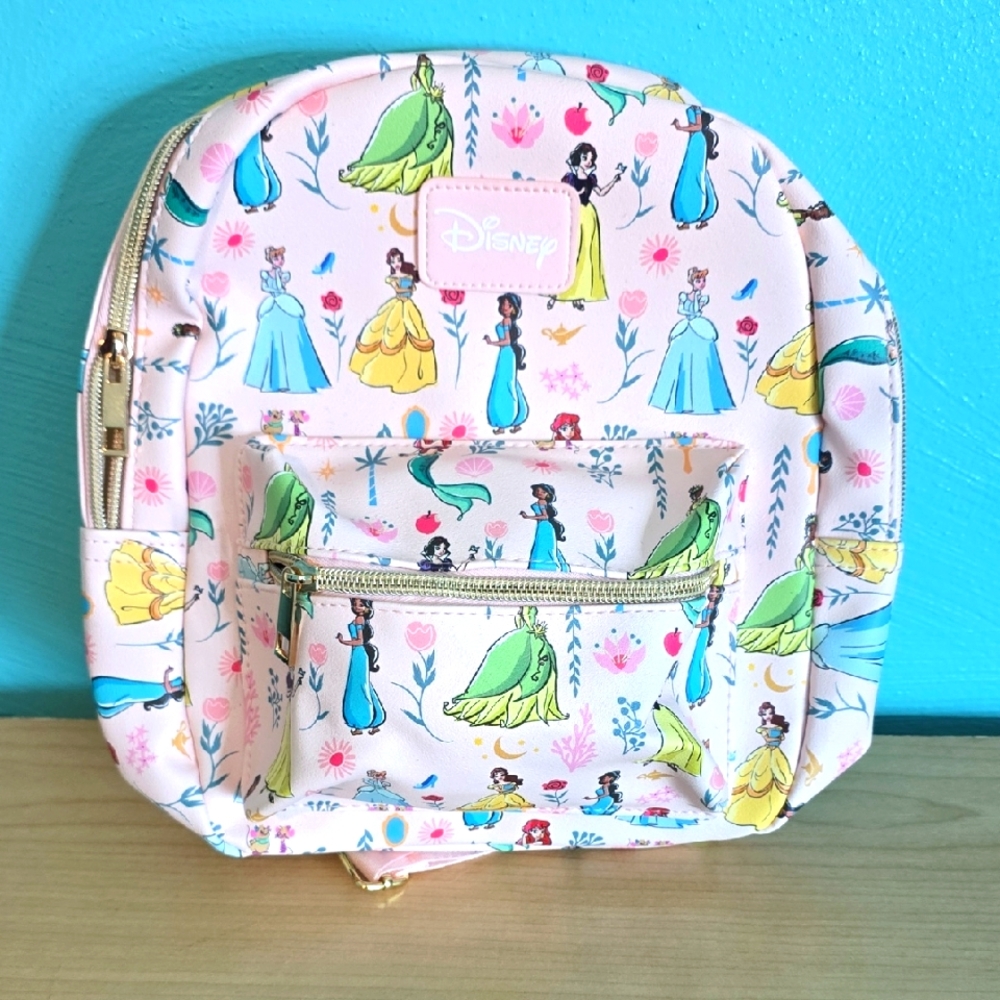 Bioworld Pink and Yellow Princess Bag